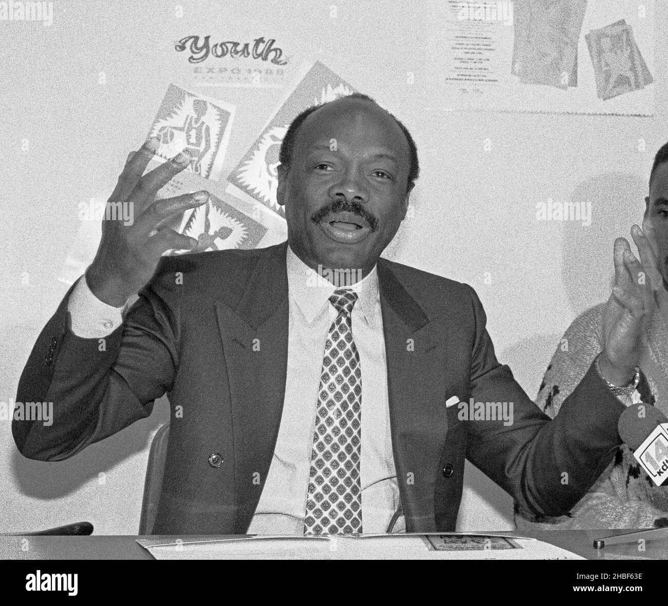 San francisco mayor willie brown Black and White Stock Photos & Images