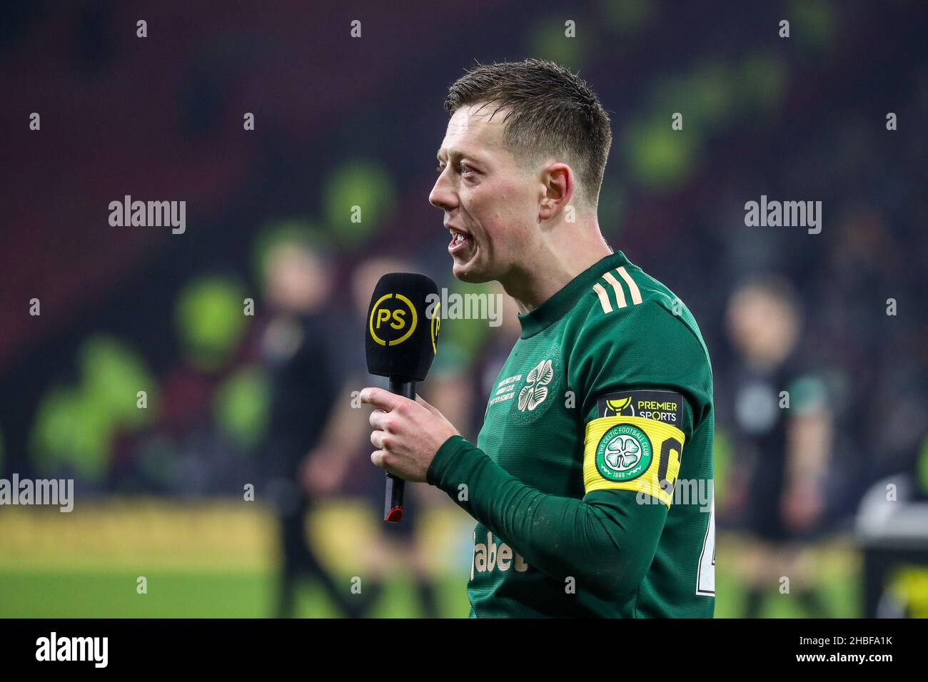 Glasgow, UK. 20th Dec, 2021. The Premier Sports Cup Final (previous known as the Scottish League Cup) was played at Hampden Park, Glasgow between Hibernian FC and Celtic FC. The match was played in front of a maximum crowd of 50,000. Credit: Findlay/Alamy Live News Stock Photo