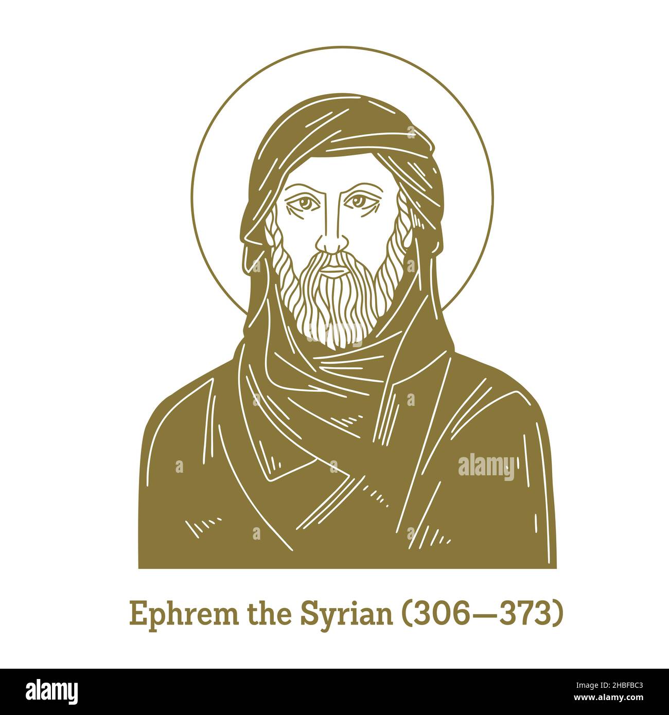 Saint ephrem Stock Vector Images Alamy