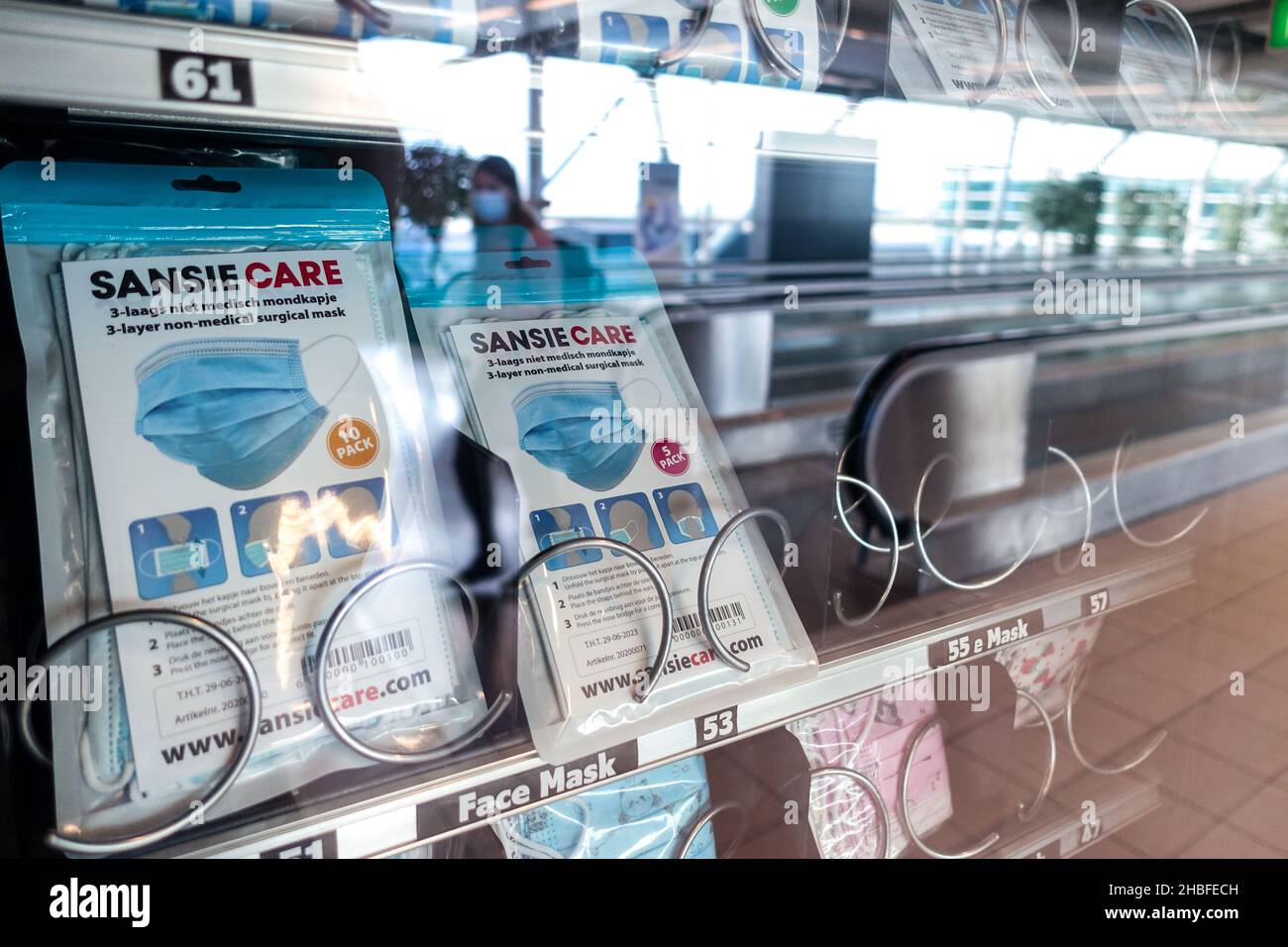 Schiphol International Airport, Amsterdam, Netherlands a vending