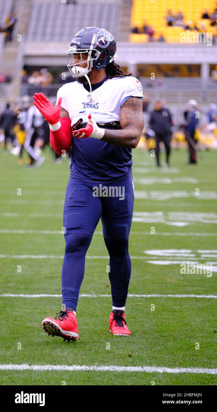 December 19th, 2021 Bud Dupree 48 during the Pittsburgh Steelers vs Tennessee Titans game at