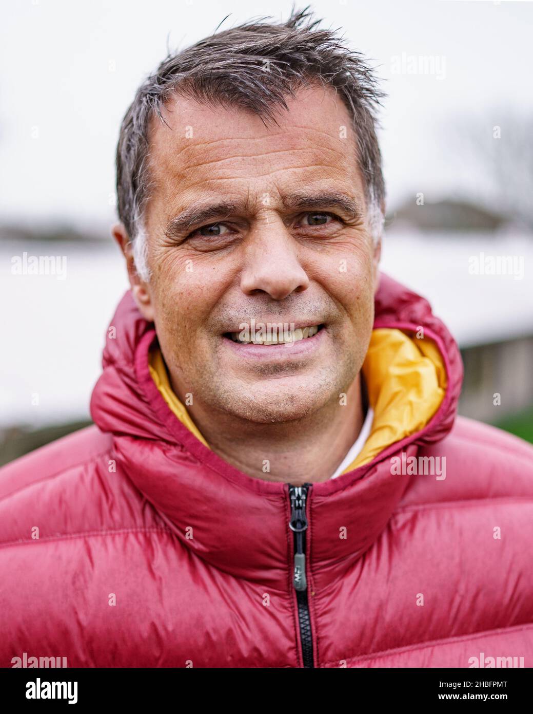 Insel Pellworm, Germany. 18th Nov, 2021. Walter Herrig, principal of the Hermann Neuton Paulsen School on the island of Pellworm. The search for teachers for the island often takes longer than in larger towns. Credit: Axel Heimken/dpa/Alamy Live News Stock Photo