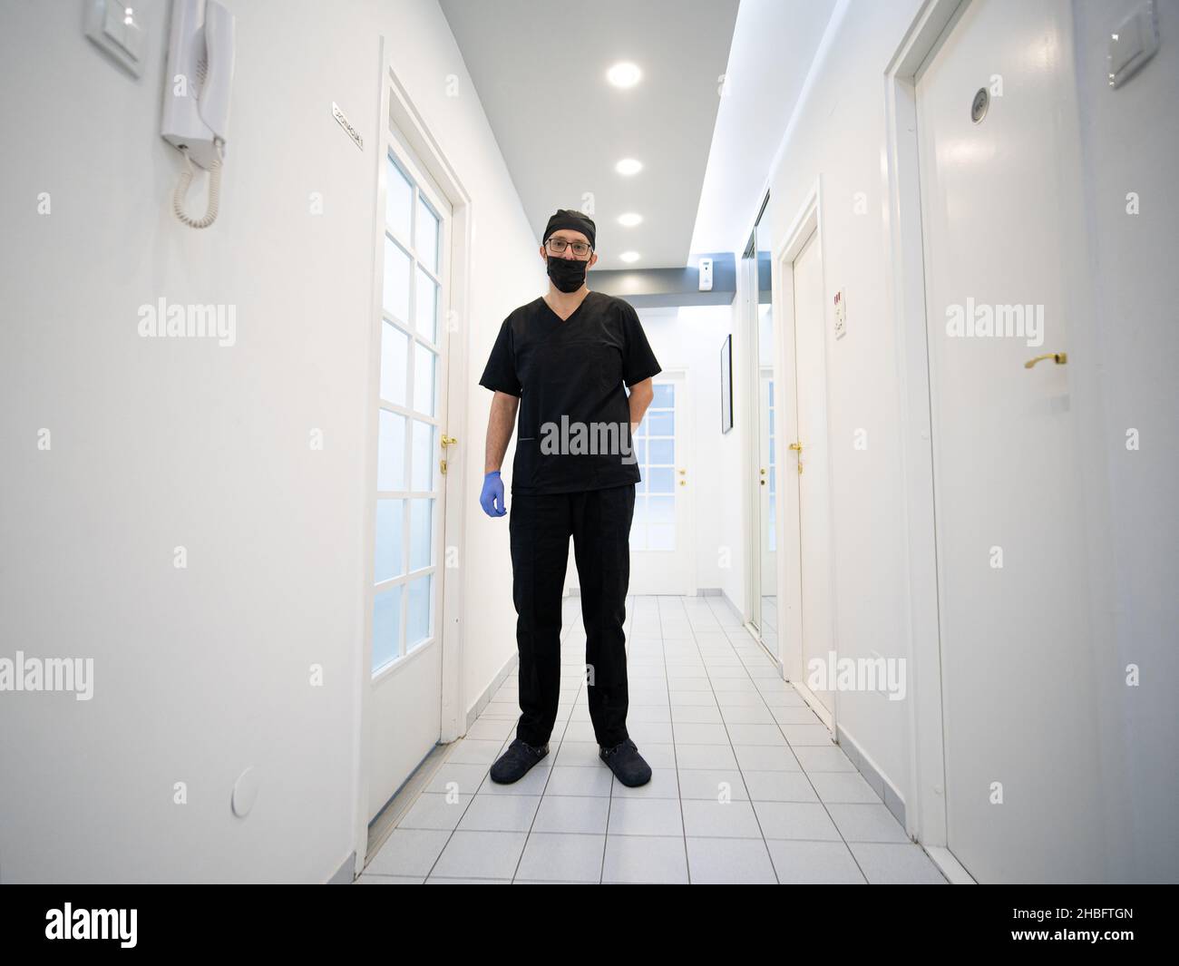 Male doctors in hospital . high quality photo  Stock Photo