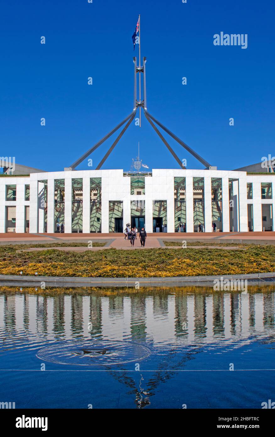 Parliament House of Australia Stock Photo