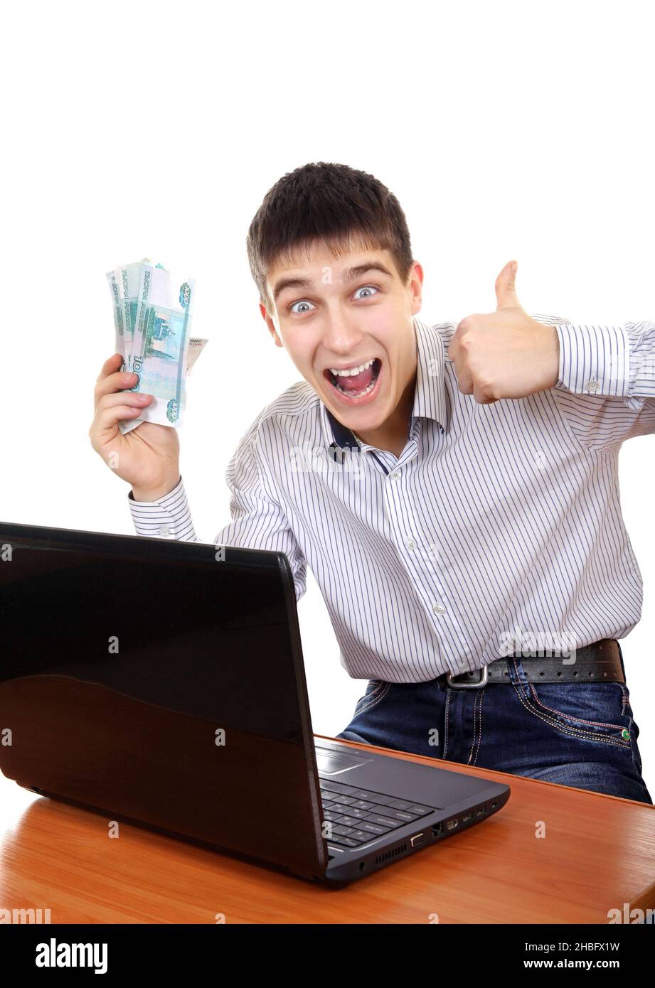 Successful teenager hi-res stock photography and images - Alamy