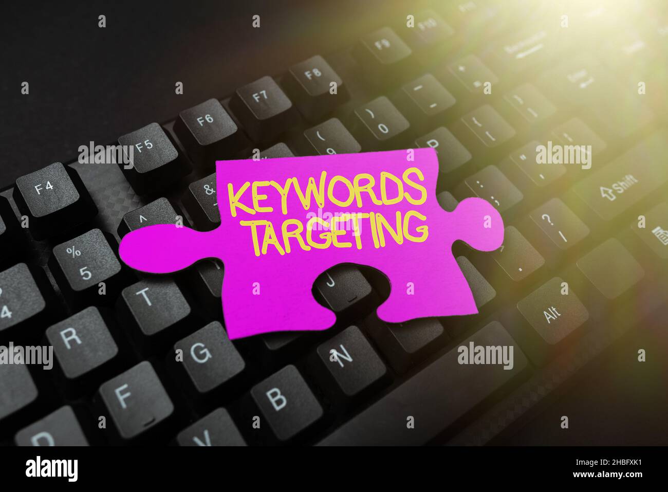 Inspiration showing sign Keywords Targeting. Word Written on Use ...
