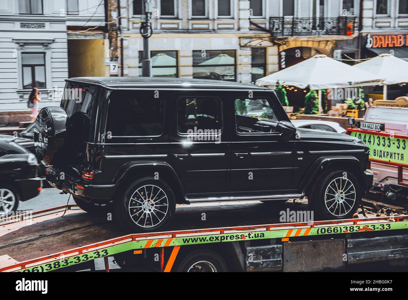 Mercedes G 500 4x4 High Resolution Stock Photography And Images Alamy
