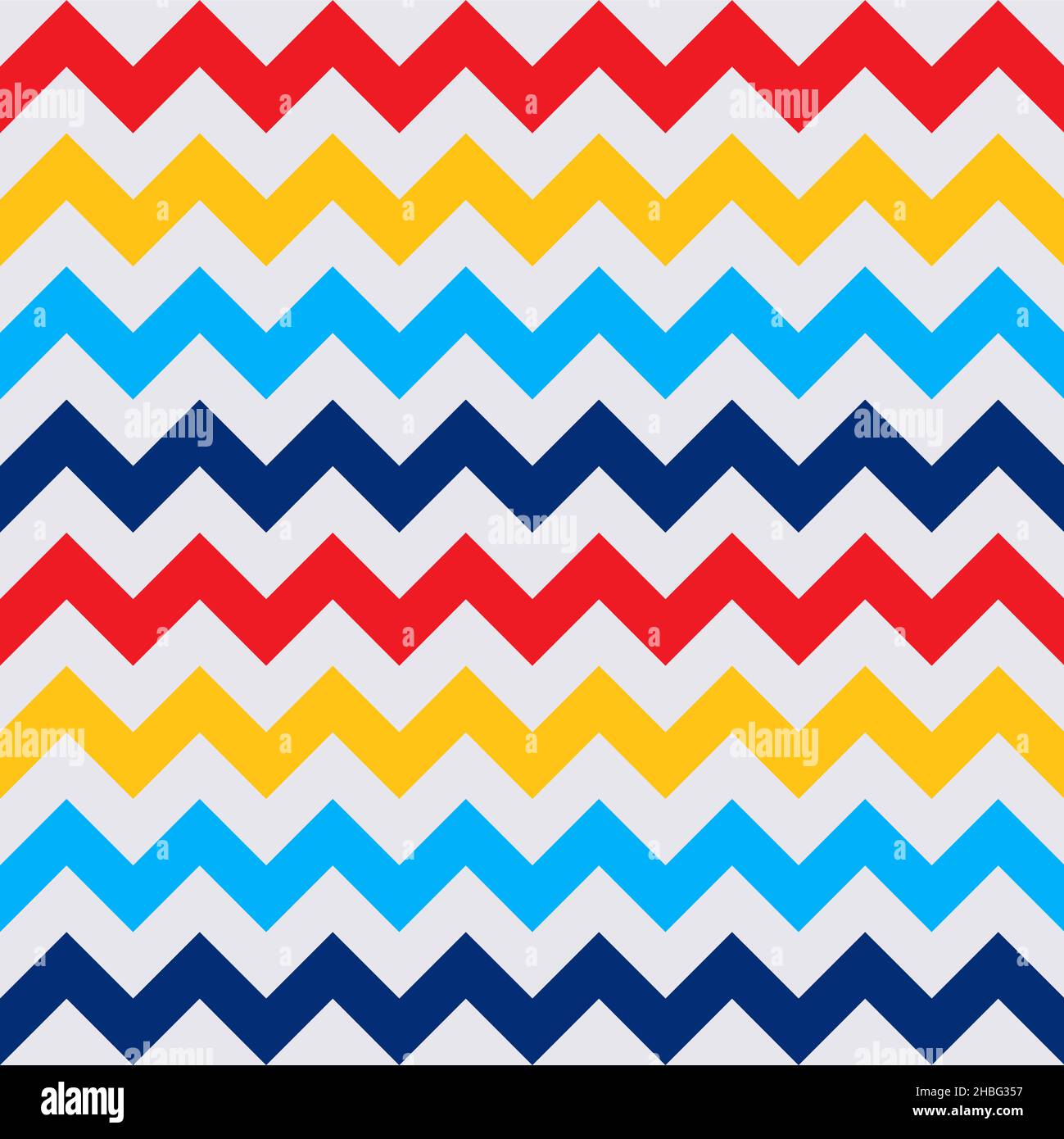 Abstract geometric zigzag texture. Vector illustration. Seamless pattern. Stock Vector
