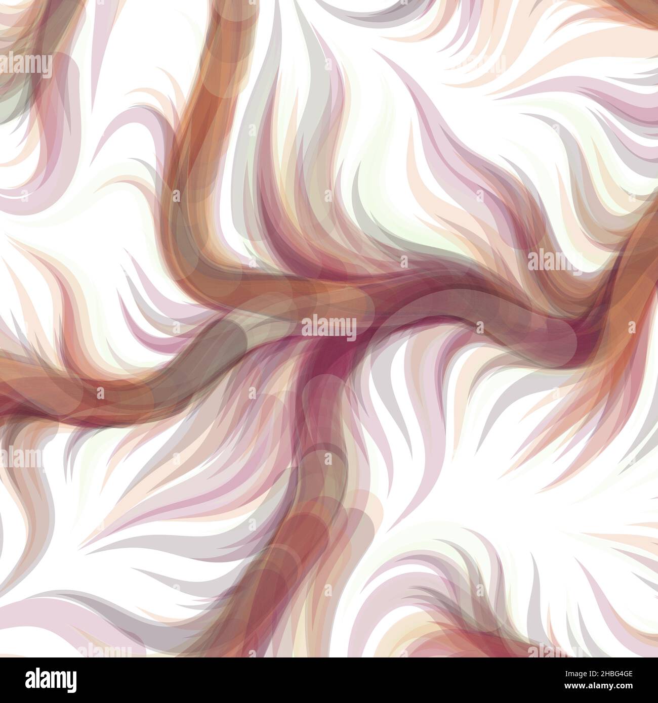 Abstract Perlinnoise Geometrical generative computational art illustration Stock Vector