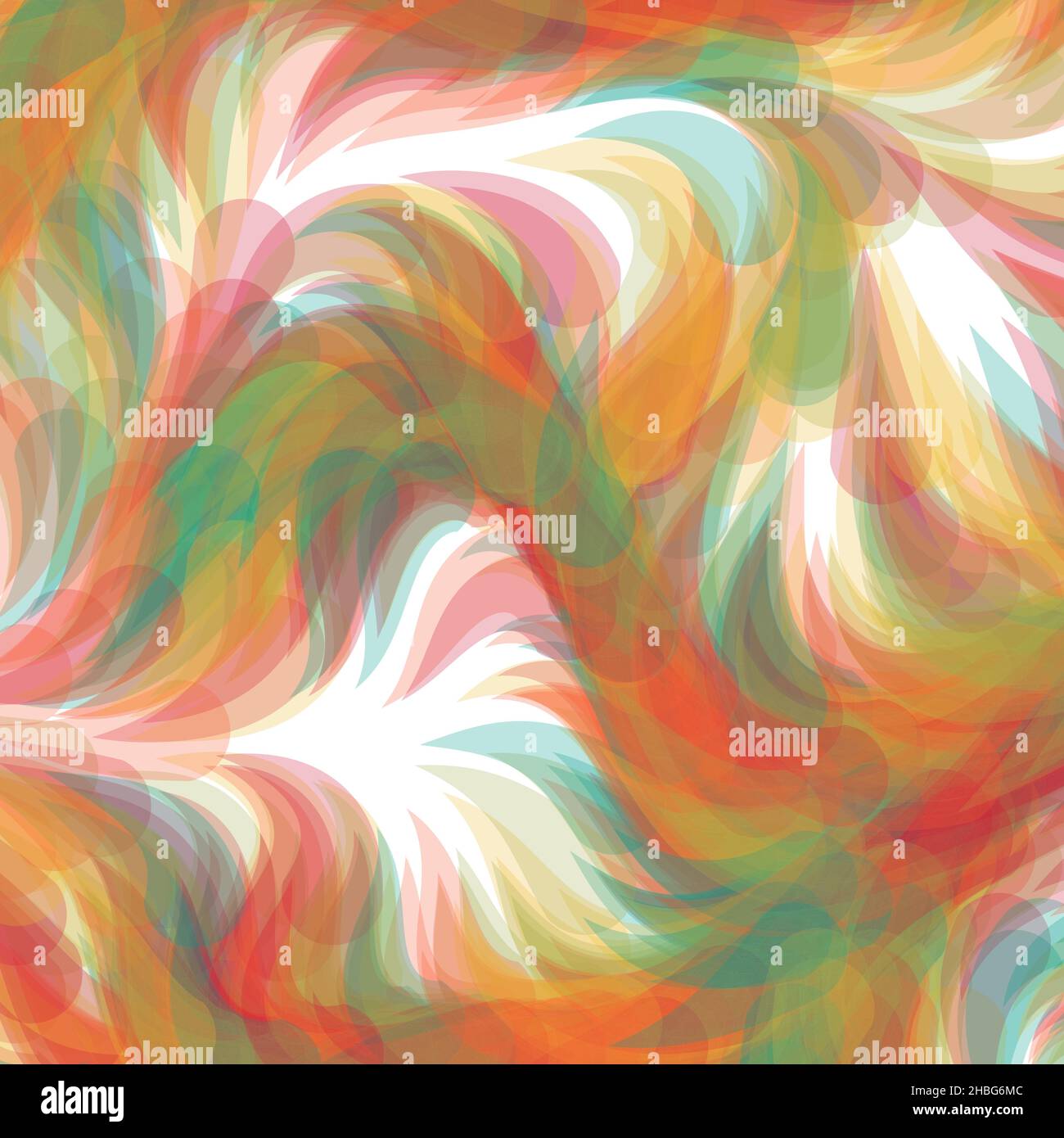 Abstract Perlinnoise Geometrical generative computational art illustration Stock Vector