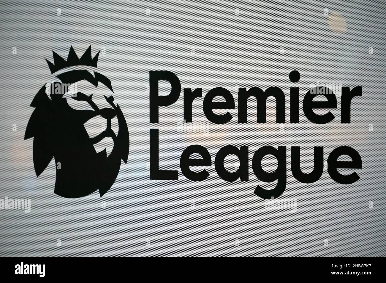 Premier League signage at their HQ in London. Picture date: Monday ...