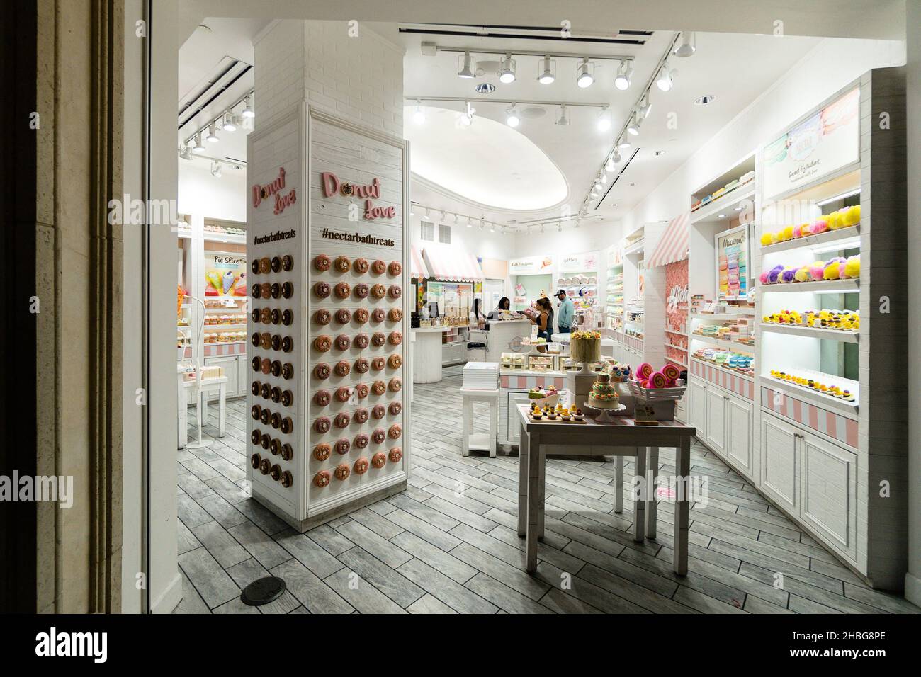 LAS VEGAS, UNITED STATES Oct 17, 2019 A pastry shop with various