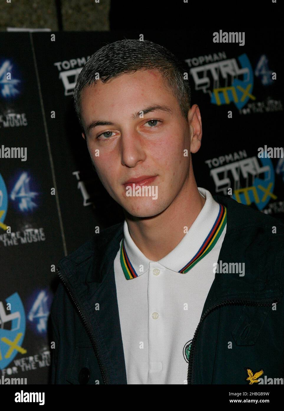 Devlin pictured during the recording of Topman CTRL MX, in Stoke ...