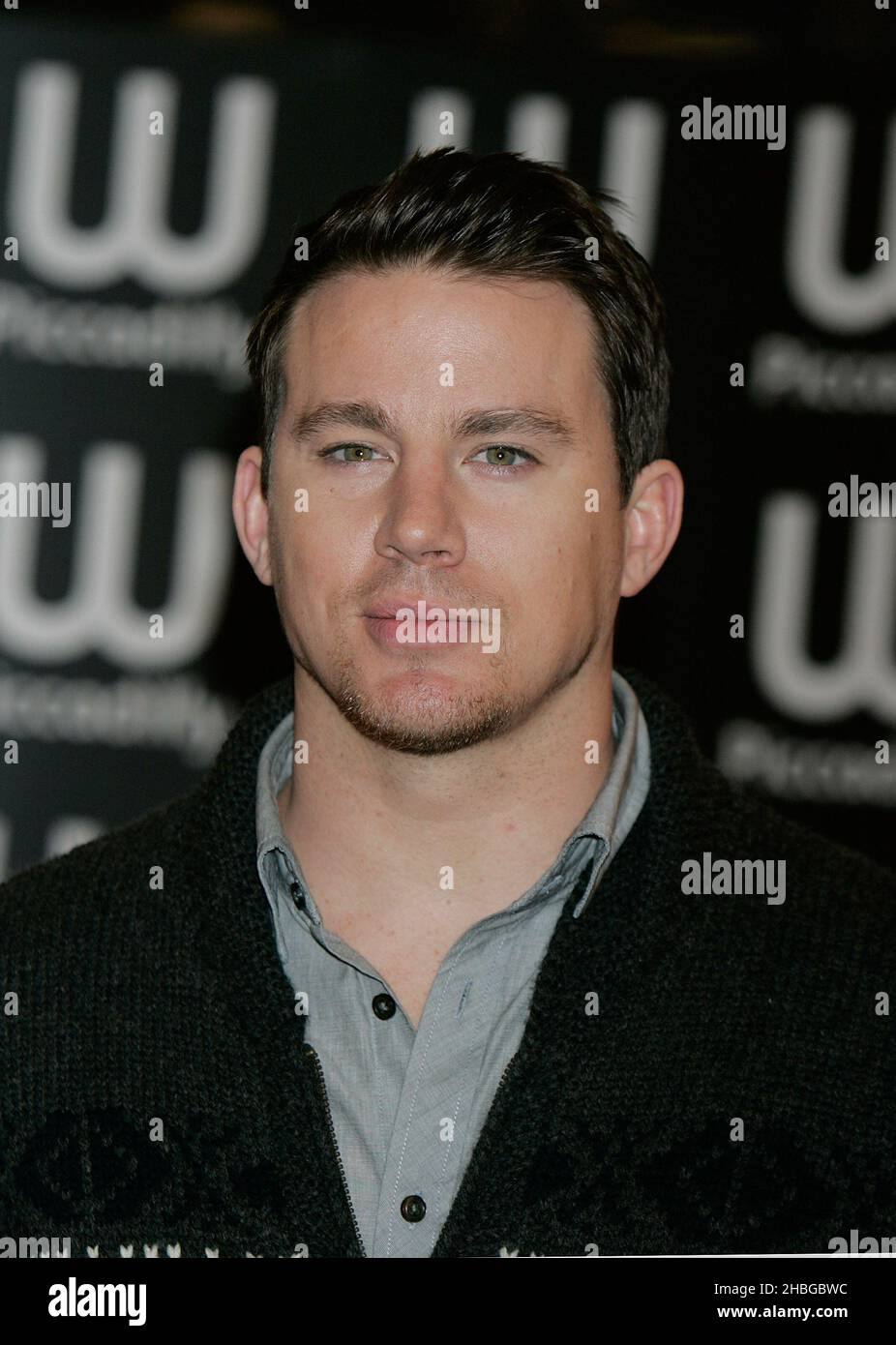 Channing Tatum at The Eagle Photocall at Waterstone's,Piccadilly,London Stock Photo