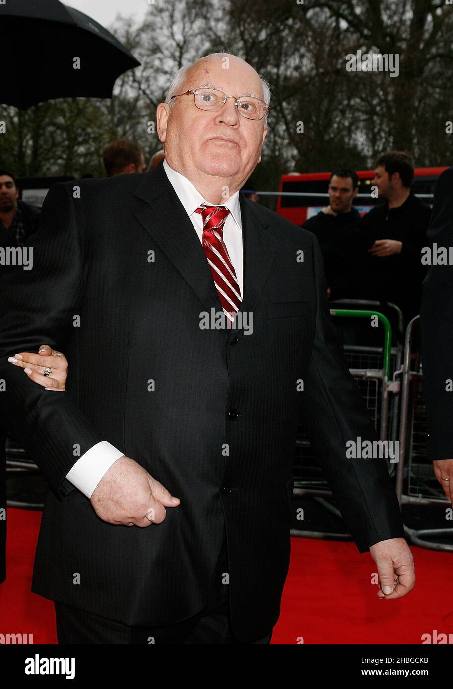Mikhail Gorbachev arrives at Mikhail Gorbachev&rsquo;s 80th Birthday Gala at