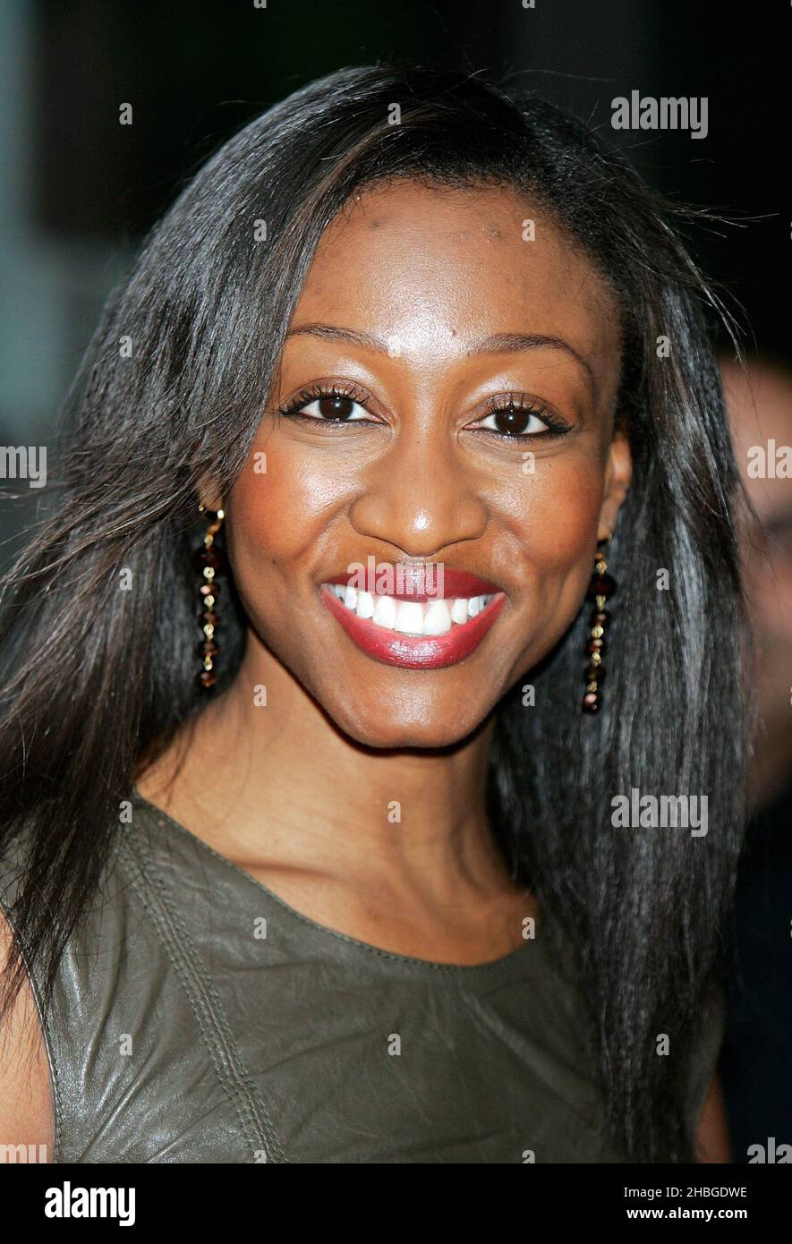 Beverley knight arrives cleopatra hi-res stock photography and images