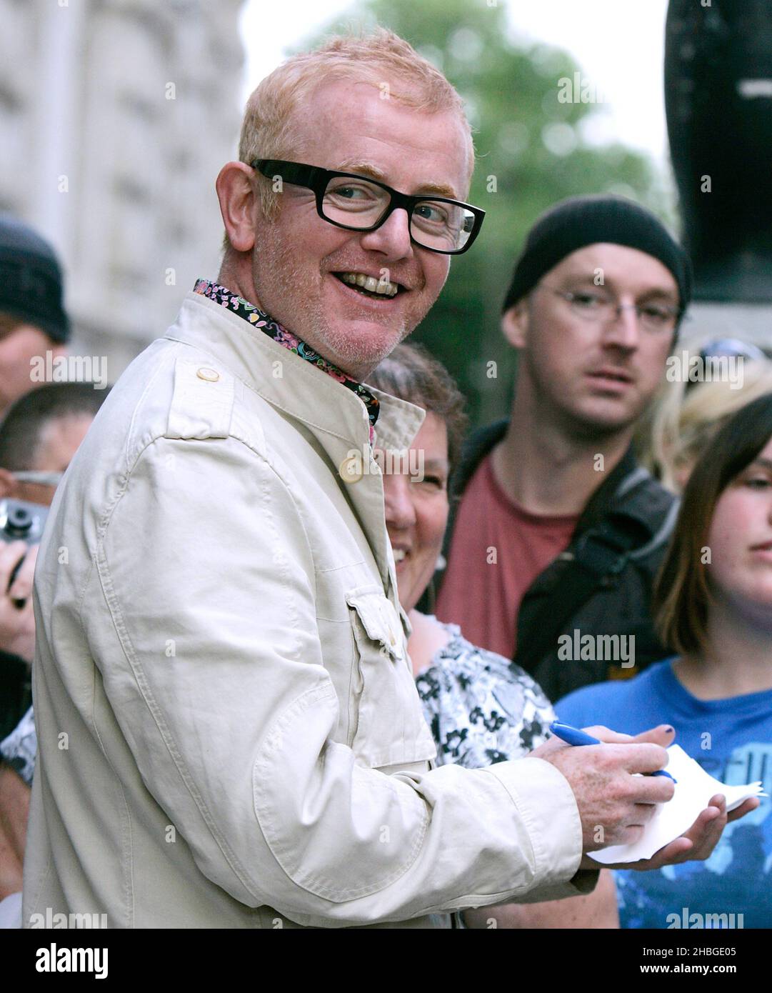 Chris Evans arrives at The Great launch event at the Corinthia Hotel in London. Stock Photo