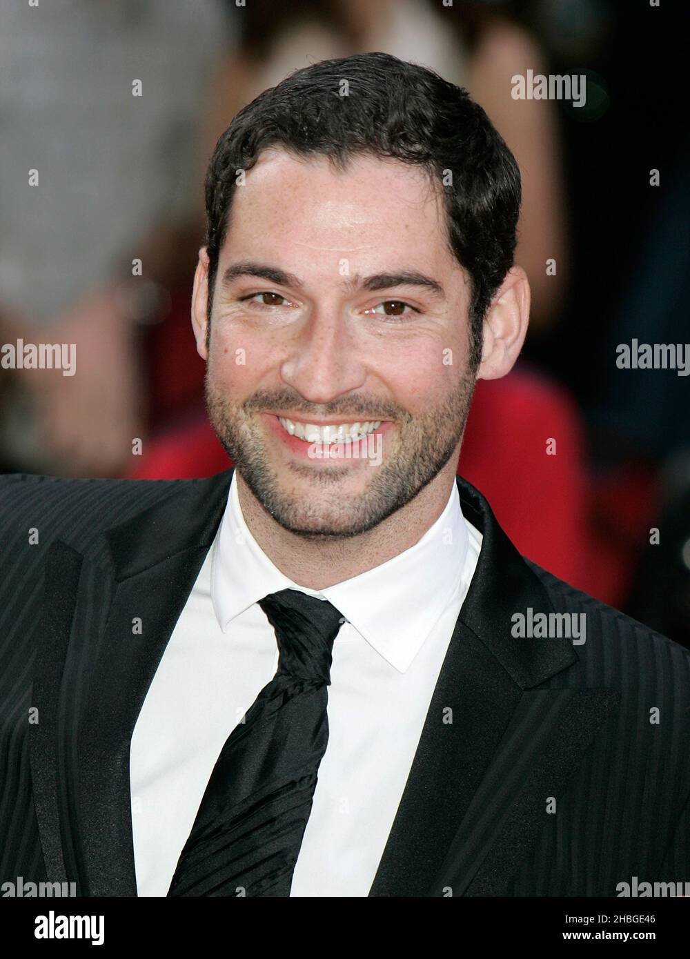 Tom Ellis arrives at the Phillips British Television Academy Awards at the Grosvenor House Hotel on May 22, 2011. Stock Photo
