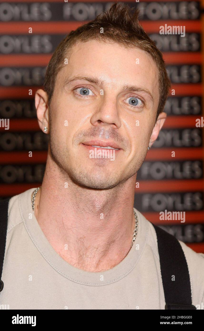Jake Shears at the 'One Day in the Life of Jake Shears' book signing at