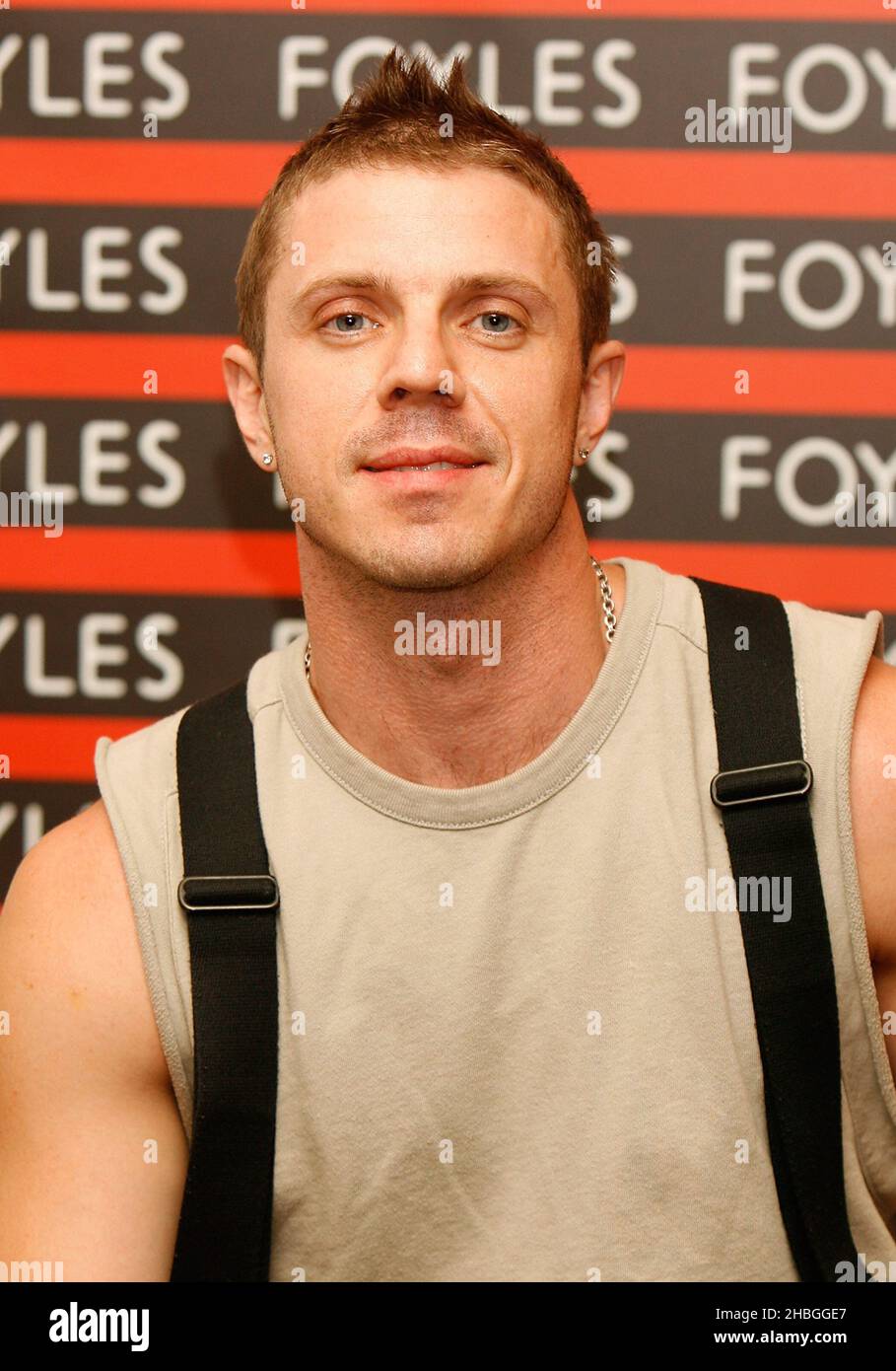 Jake Shears at the 'One Day in the Life of Jake Shears' book signing at