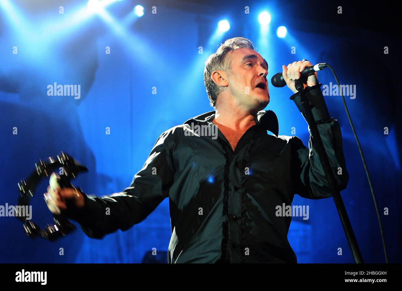 Morrissey performs on stage at the O2 Academy Brixton in south London ...