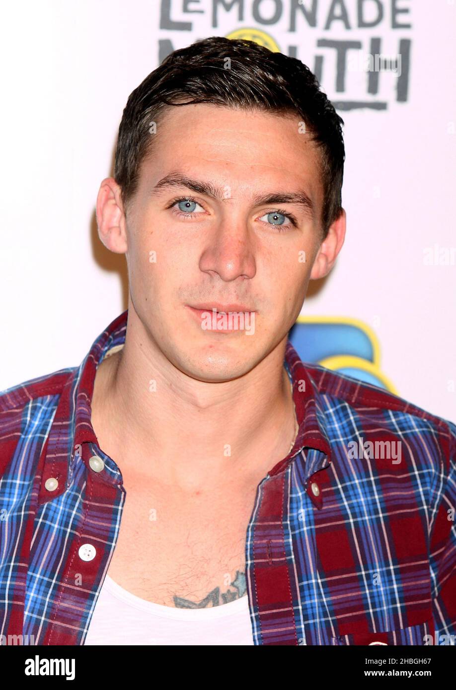 Kirk Norcross of The Only Way is Essex arriving at the Lemonade Mouth