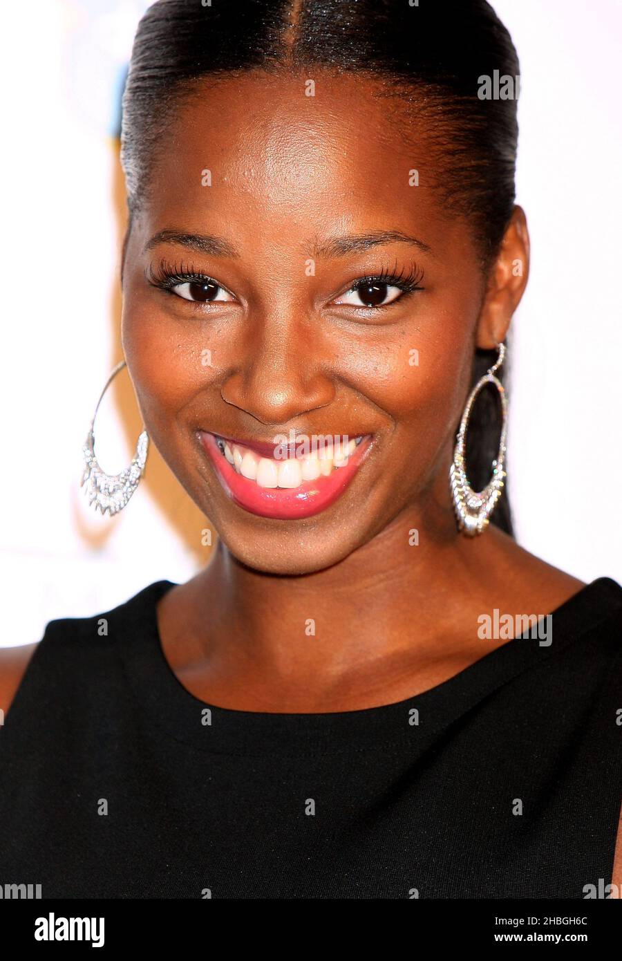 Jamelia arriving at the Lemonade Mouth Disney Channel Premiere at BAFTA, London. Stock Photo