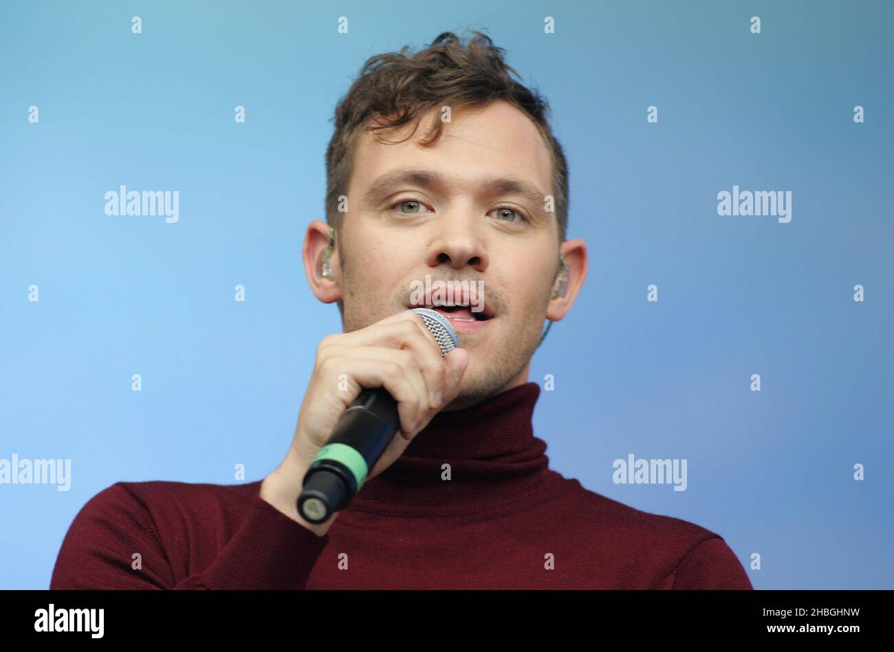 Will Young performs at the Radio 2 Live in Hyde Park in London Stock