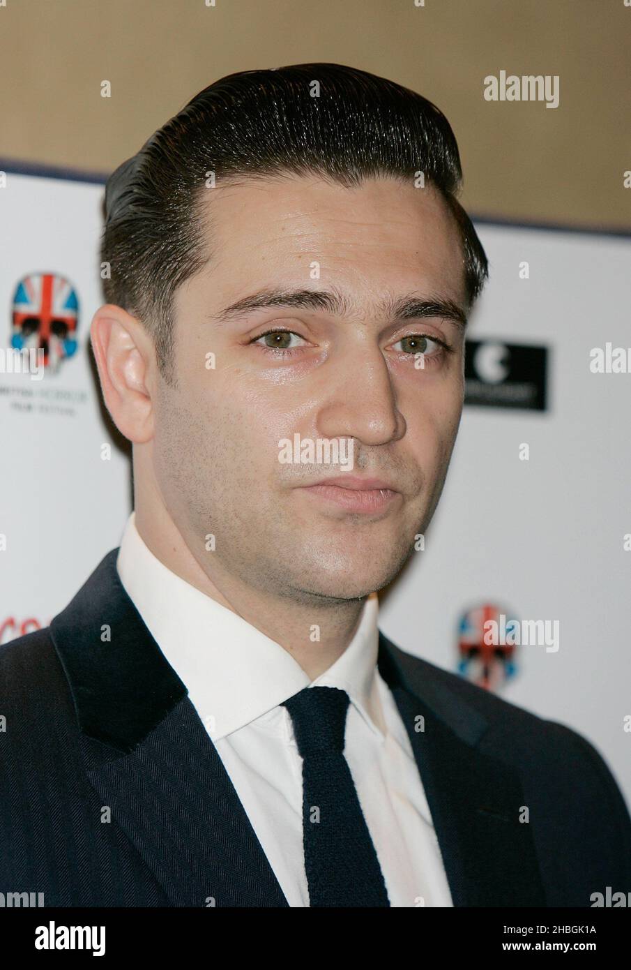Reg Traviss arrives at the Stalker Premiere at the Empire Cinema,Leicester Square, London Stock Photo