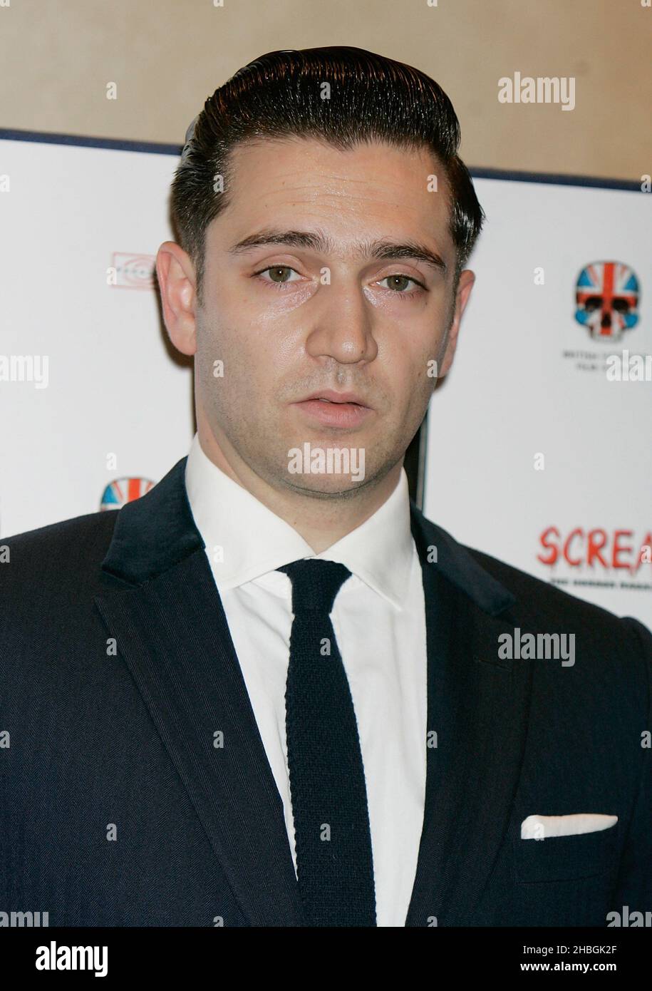 Reg Traviss arrives at the Stalker Premiere at the Empire Cinema,Leicester Square, London Stock Photo