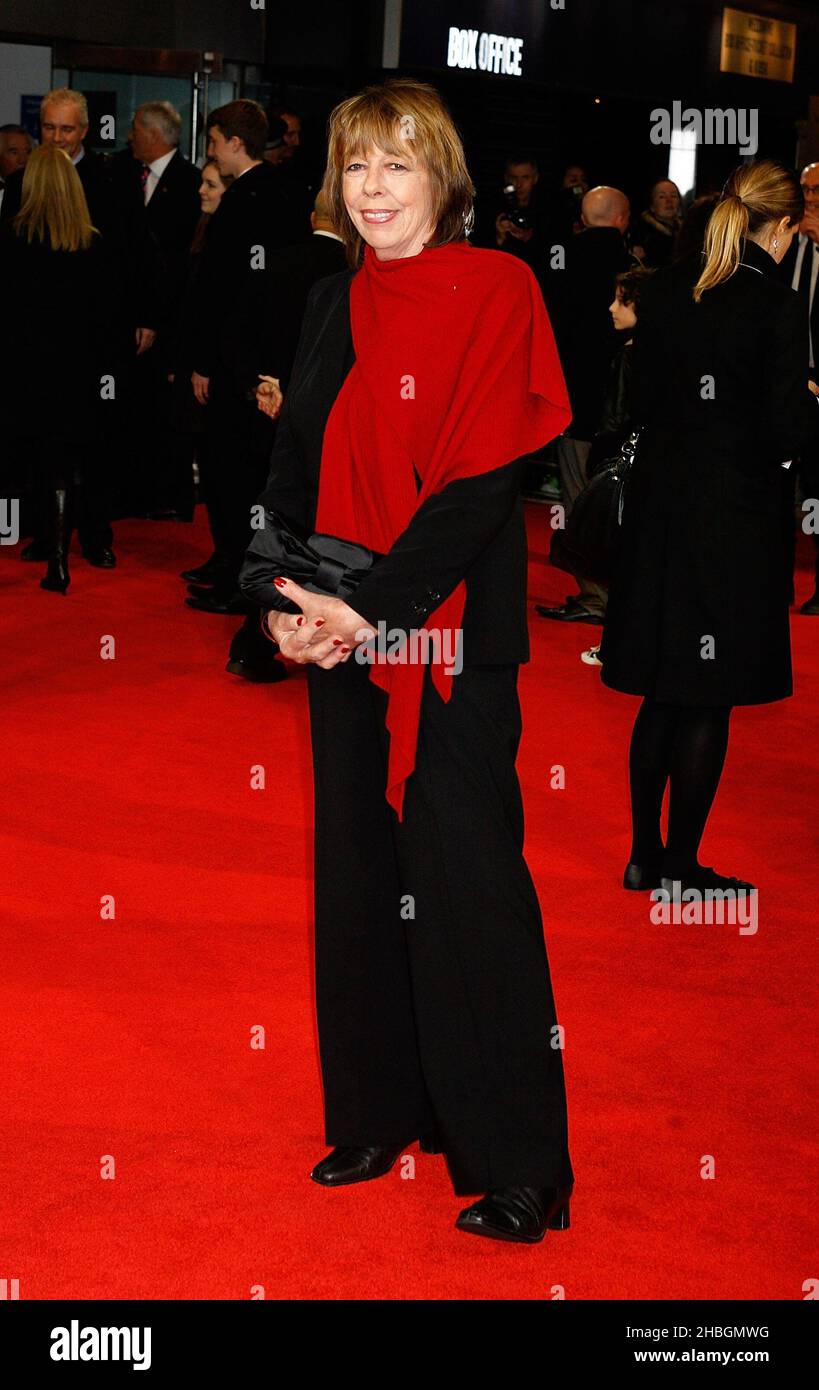 Frances De La Tour attending The Royal Film Premiere of 'Hugo' at The Odeon, Leicester Square in London Stock Photo