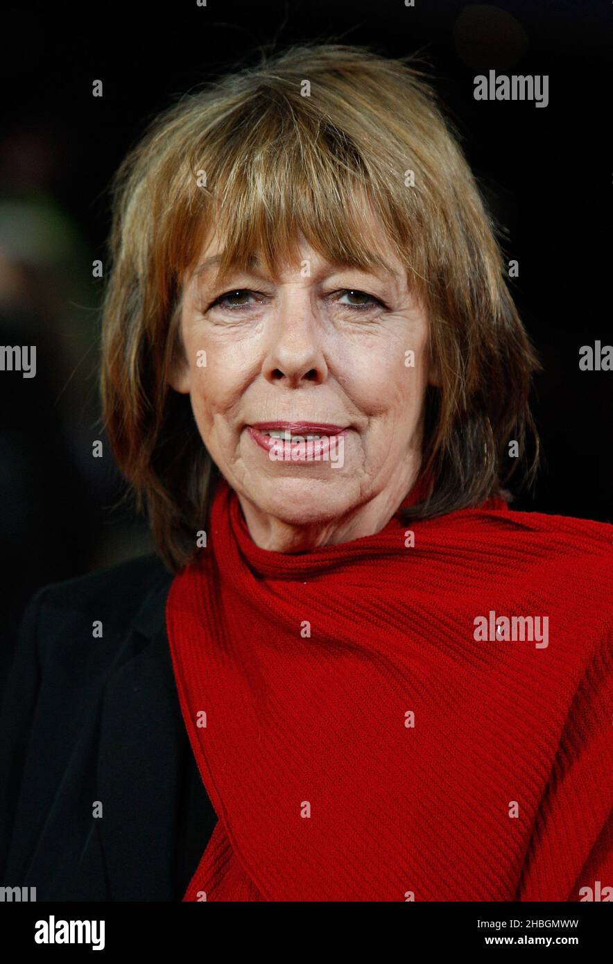 Frances De La Tour attending The Royal Film Premiere of 'Hugo' at The Odeon, Leicester Square in London Stock Photo