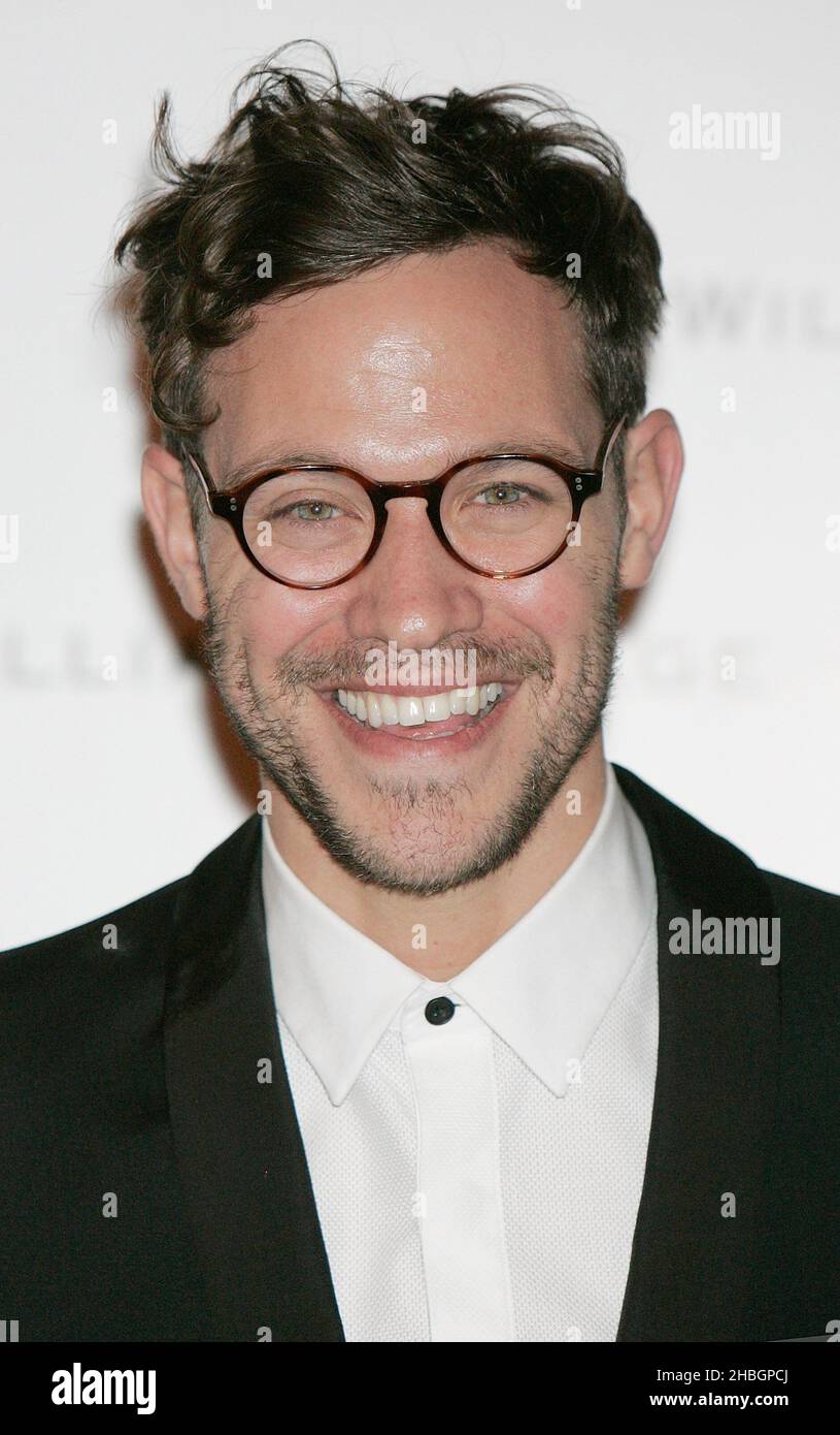 Will Young attends William Vintage and Gillian Anderson's private dinner held at the Hansom Hall
