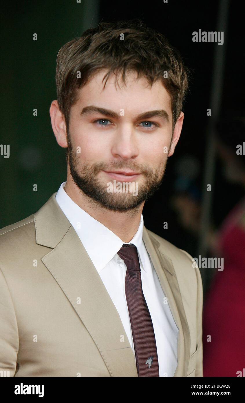 Chace Crawford arriving for the UK premiere of What To Expect When You're Expecting at the BFI IMAX in London. Stock Photo