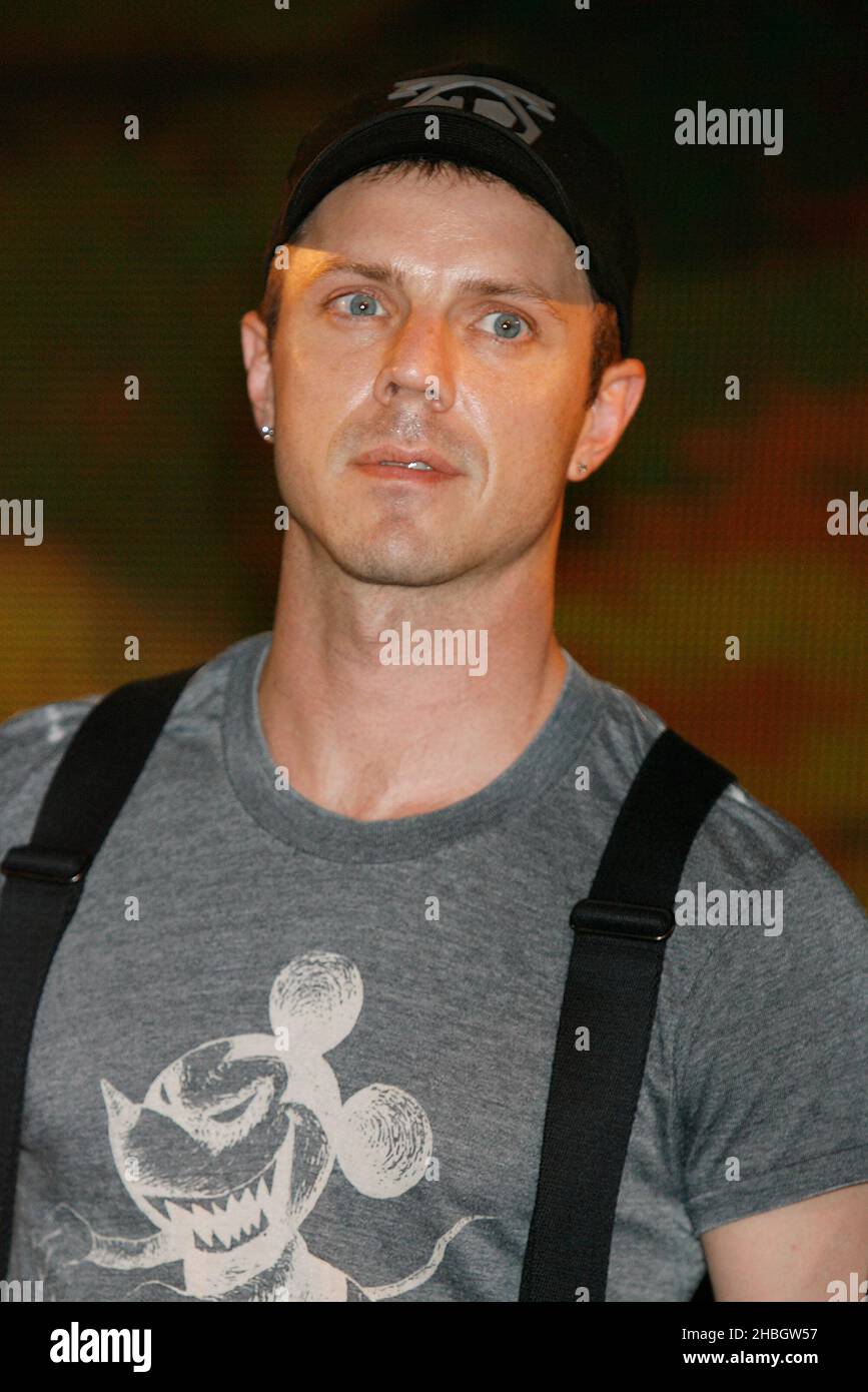 Jake Shears of Scissor Sisters makes a personal appearance to sign copies of their new album