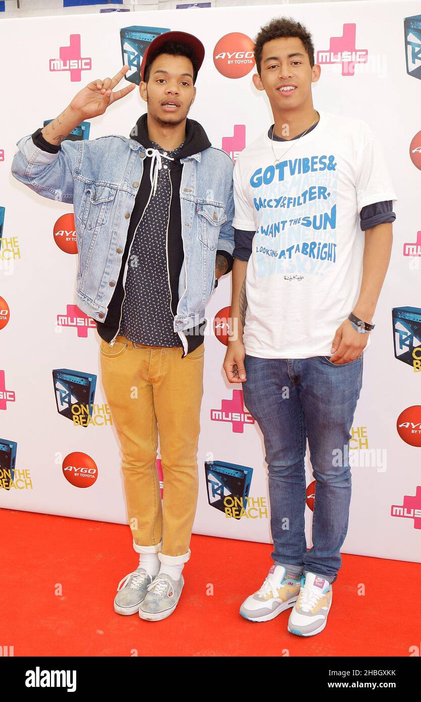 Rizzle kicks 2012 hi-res stock photography and images - Alamy