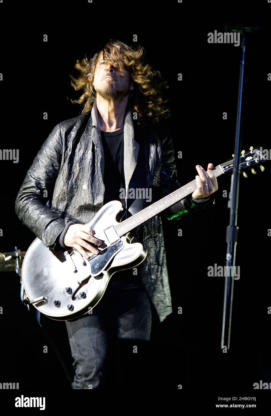 Chris Cornell of Soundgarden performs at Hard Rock Calling in Hyde Park on 13 July,2012. Stock Photo