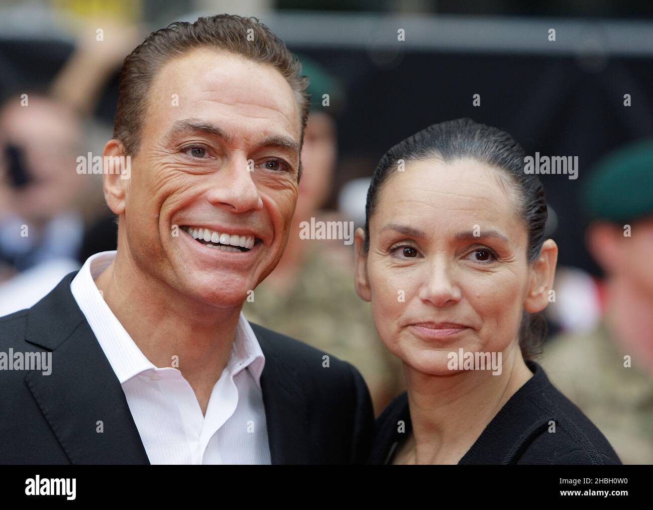 Jean Claude Van Damme And Gladys Portugues Van Damme Attends The Jean Claude Van Damme And Gladys Portugues Van Damme Attends The
