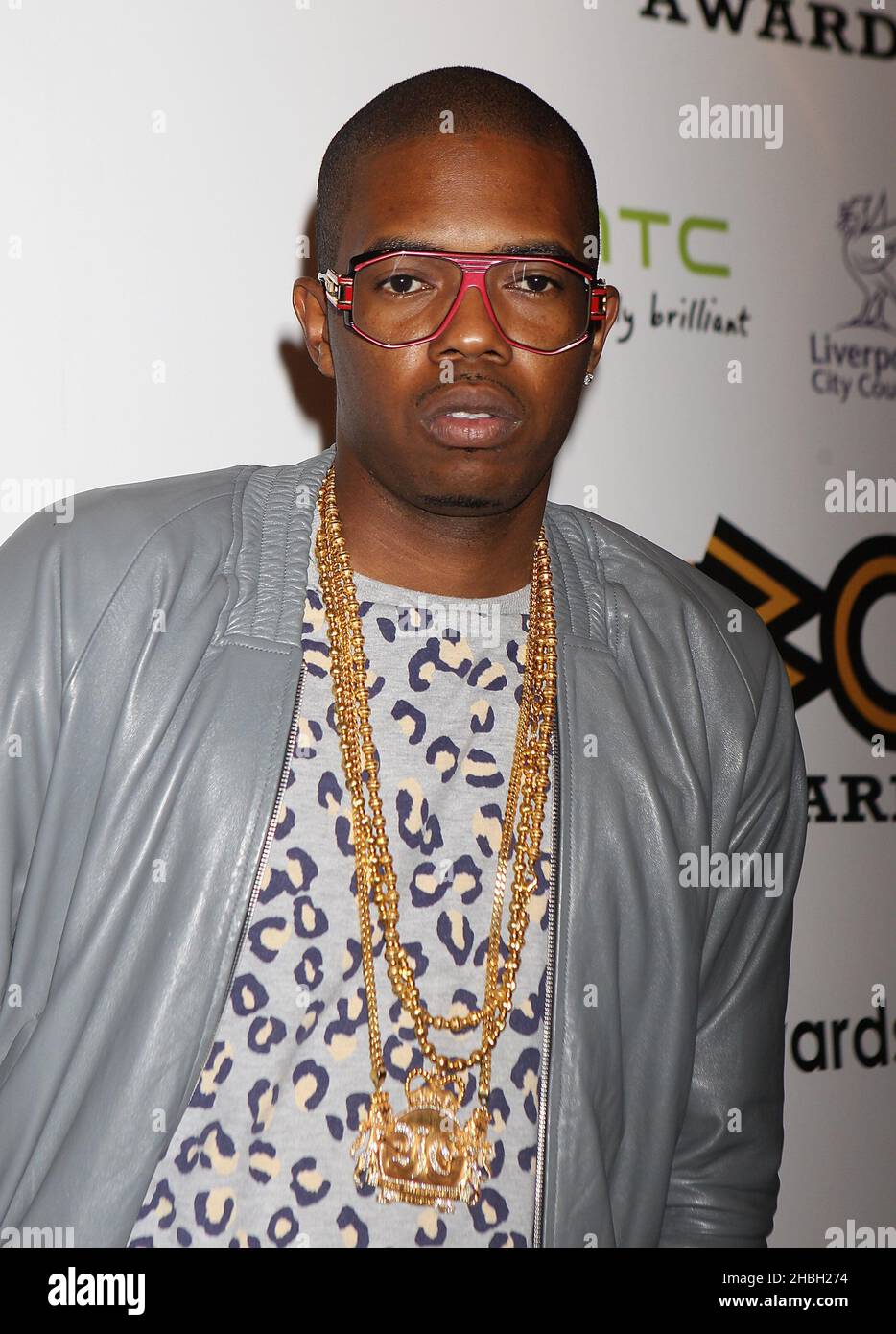 Sincere arriving at the Mobo Nominations Arrivals at Foridita in London. Stock Photo