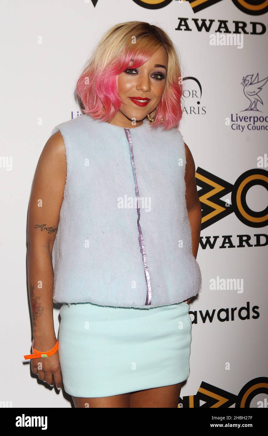 Tanya Lacey arriving at the Mobo Nominations Arrivals at Foridita in