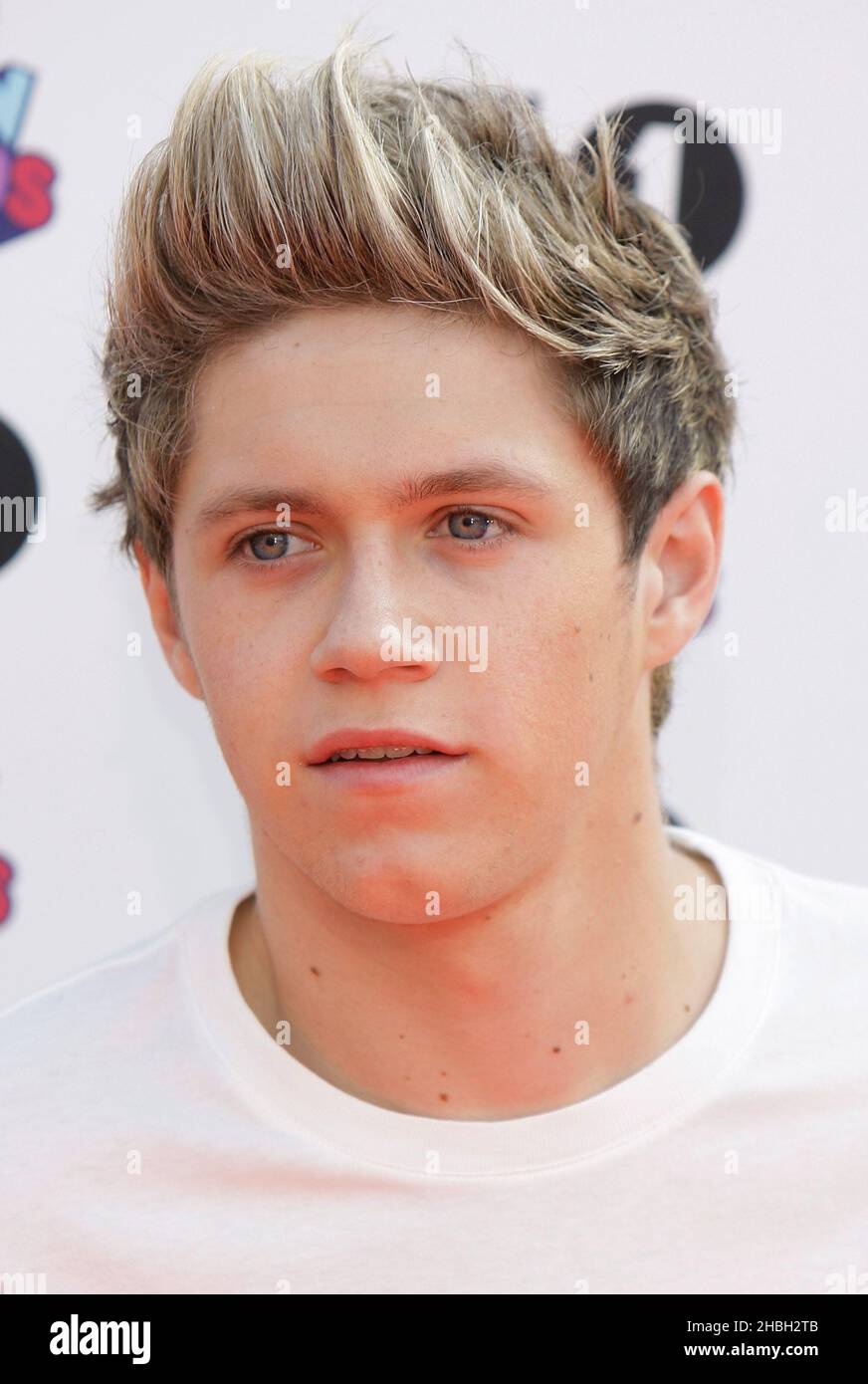 Niall Horan of One Direction arriving at BBC Teen Awards at Wembley Arena in London. Stock Photo