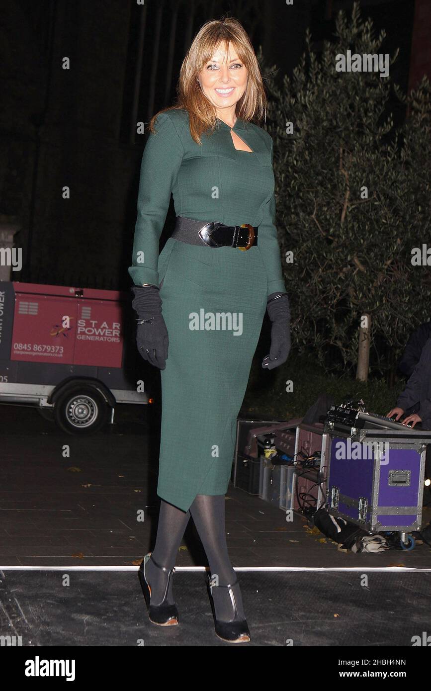 Carol vorderman full length hi-res stock photography and images - Alamy