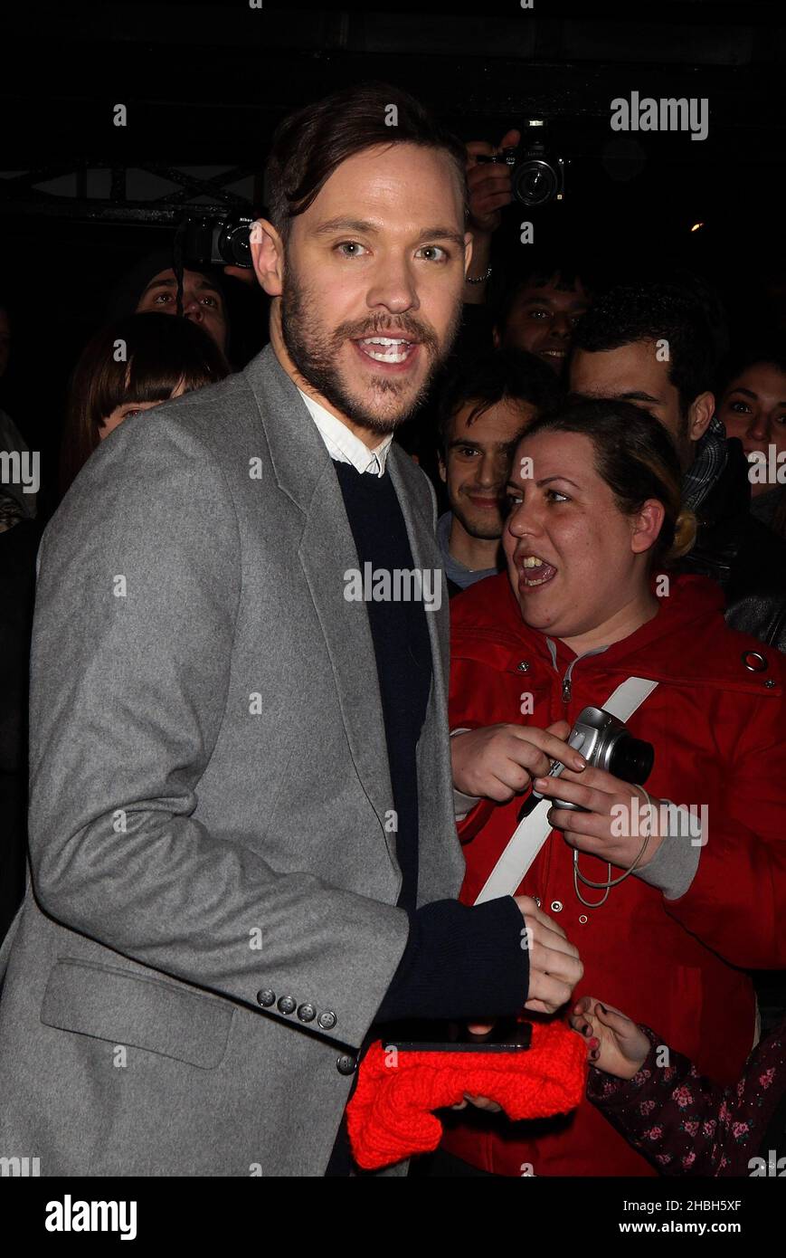 Will Young arrives at the Whatsonstage Awards held at the Palace Theatre, London Stock Photo Alamy