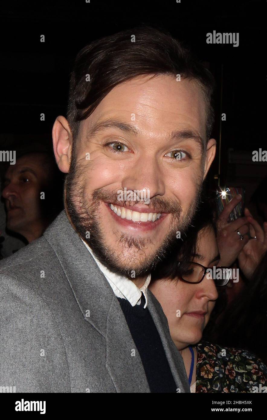 Will Young arrives at the Whatsonstage Awards held at the Palace Theatre, London Stock Photo Alamy