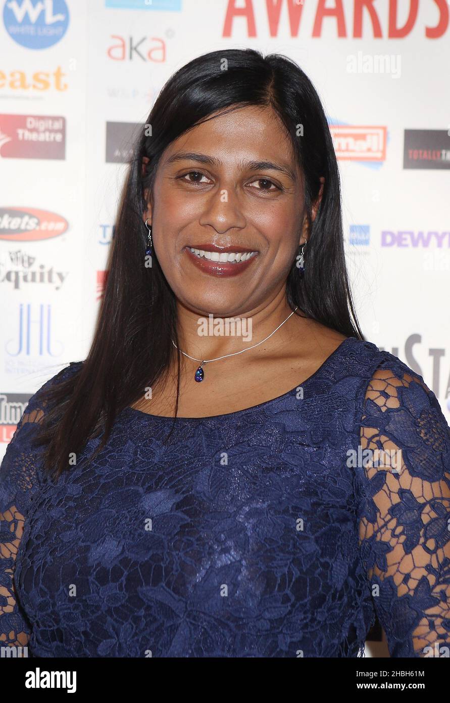 Lolita Chakrabarti At The Whatsonstage Awards At The Palace Theatre In lolita-chakrabarti-at-the-whatsonstage-awards-at-the-palace-theatre-in