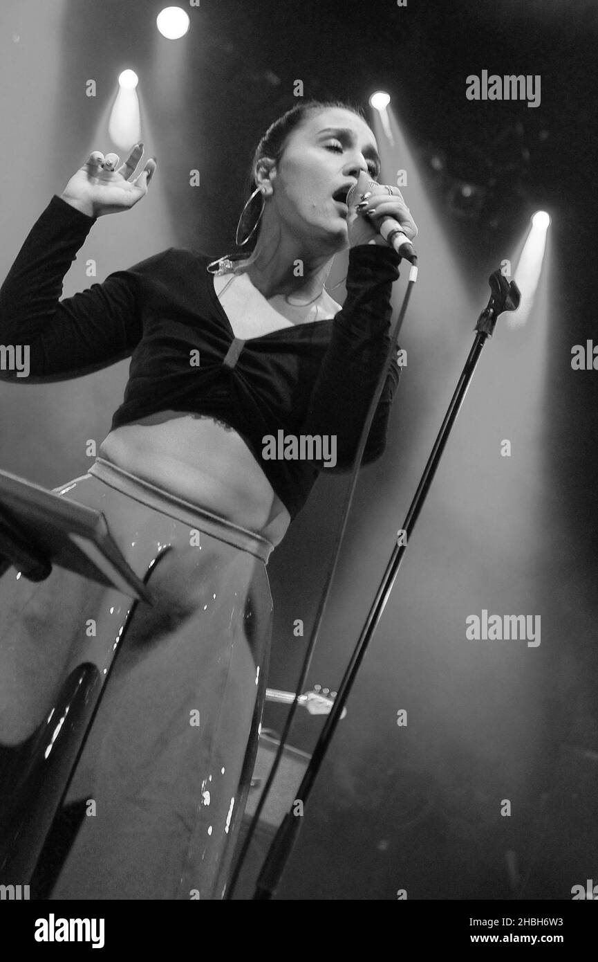 Jessie Ware performs live on stage at the Shepherd's Bush Empire in