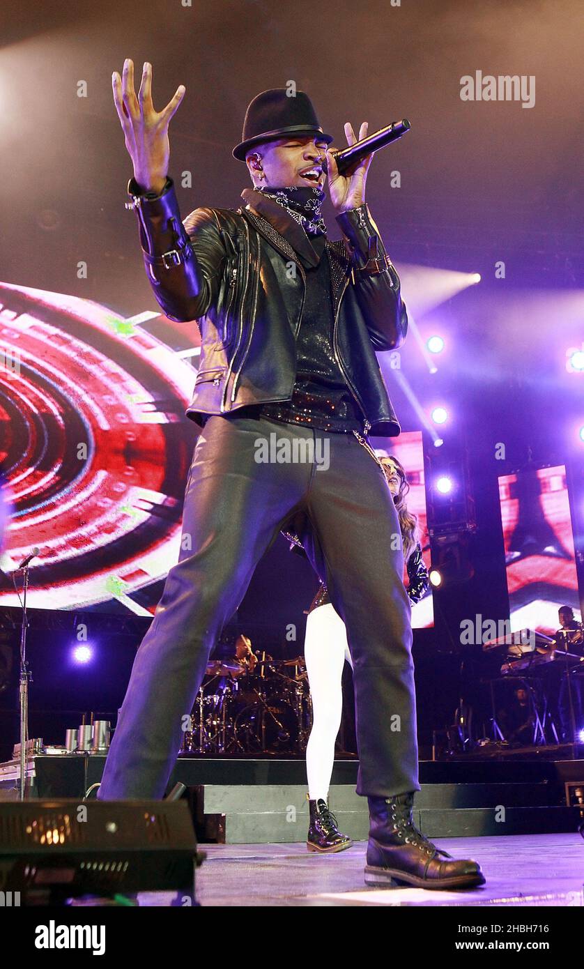 Ne Yo Performance Ne-Yo performs on stage at the 02 Arena in London Stock Photo - Alamy