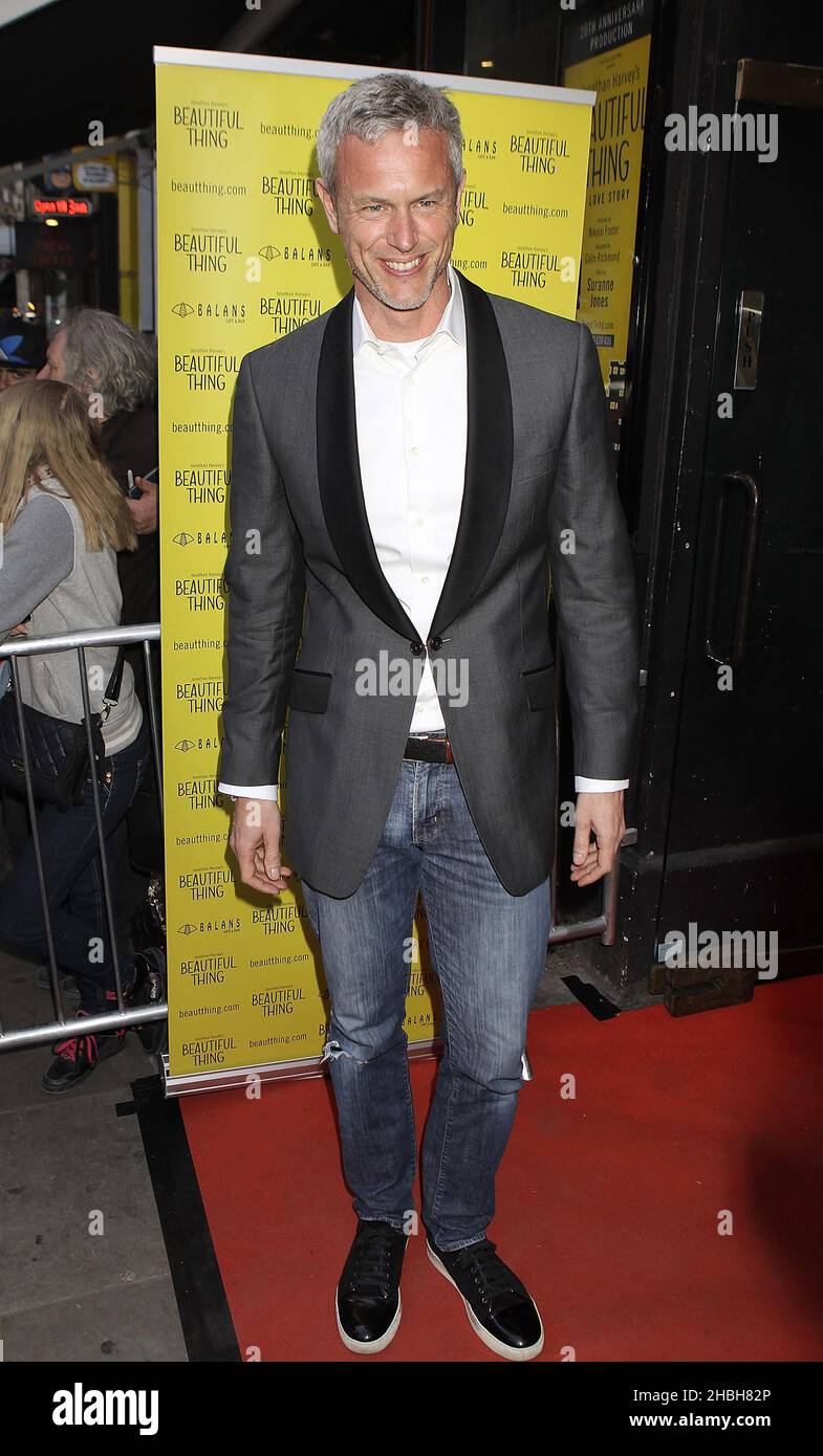 Mark Foster attending the Beautiful Thing Press Night at the Arts Club Arrivals in London. Stock Photo