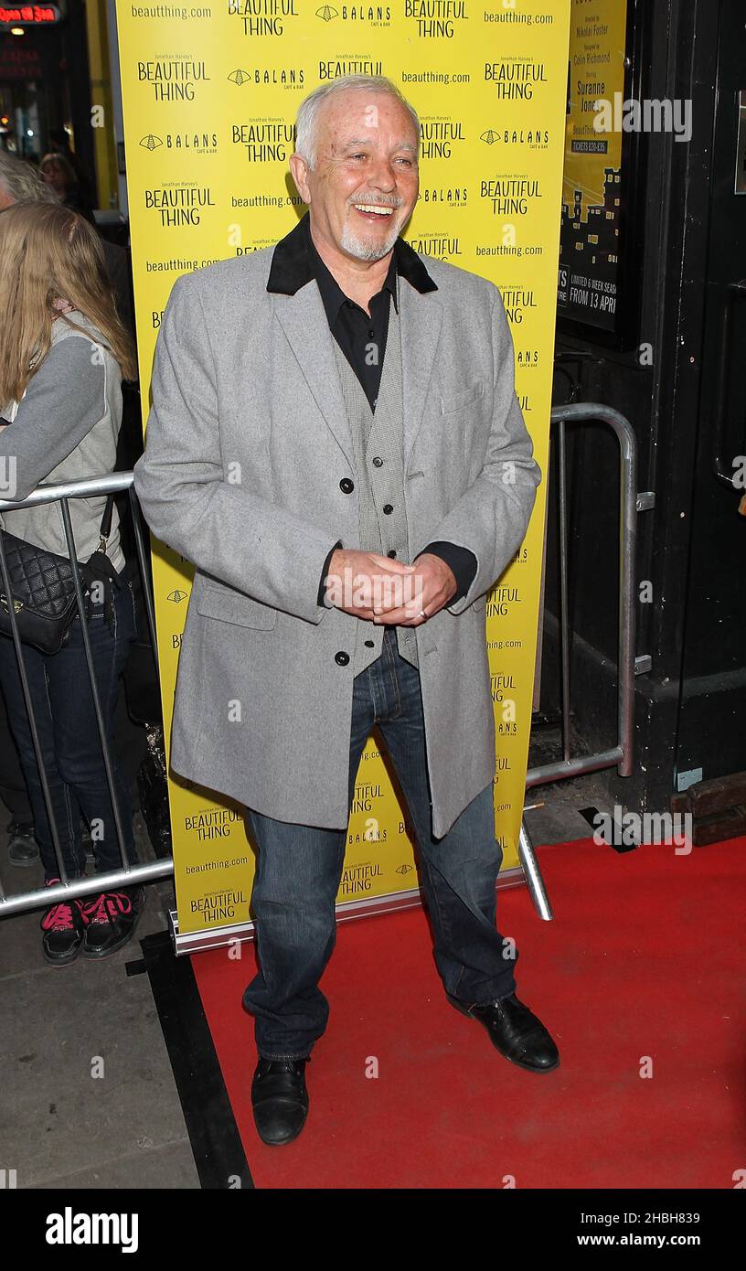 David Essex attending the Beautiful Thing Press Night at the Arts Club Arrivals in London. Stock Photo