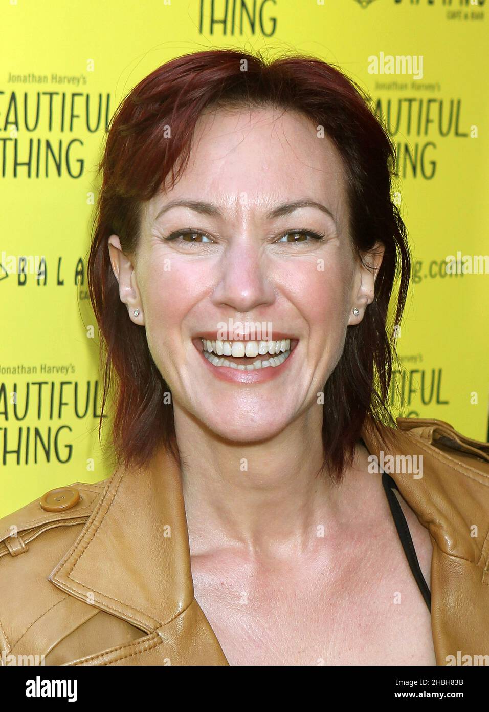 Tanya Franks attending the Beautiful Thing Press Night at the Arts Club Arrivals in London. Stock Photo